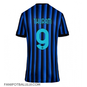 Inter Milan Marcus Thuram #9 Tricou Fotbal Replică 2025-26 Femei Acasa